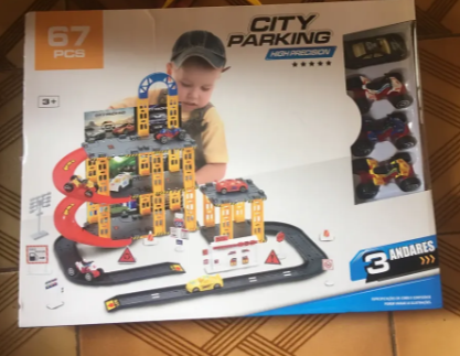 Foto de cliente: caixa da garagem City Parking recebida